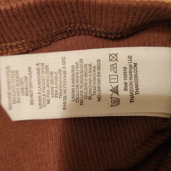 NWT Thakoon brown cropped tank top Size Xs - Picture 6 of 8